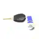 Llavero Azul Hyundai Carro, Metálico De Lujo