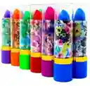 Labial Mágico Hidratante Barra Estampado De Flores