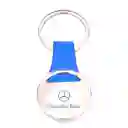 Llavero Azul Mercedes Benz Carro, Metálico De Lujo