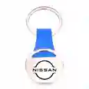 Llavero Azul Nissan, Metálico De Lujo
