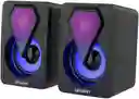 Par De Parlantes Gamer Altavoz Pc Rgb Speaker Ysd-1046