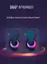 Par De Parlantes Gamer Altavoz Pc Rgb Speaker Ysd-1046