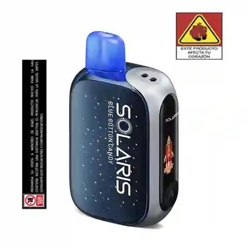 Vapeador Solaris 25.000 Puffs Blue Cotton Candy
