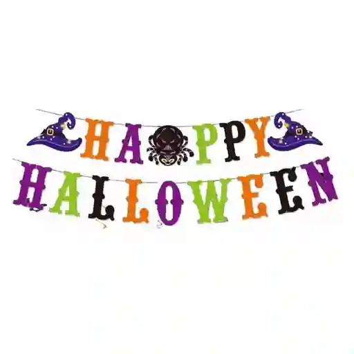 Guirnalda “happy Halloween” Decorativa