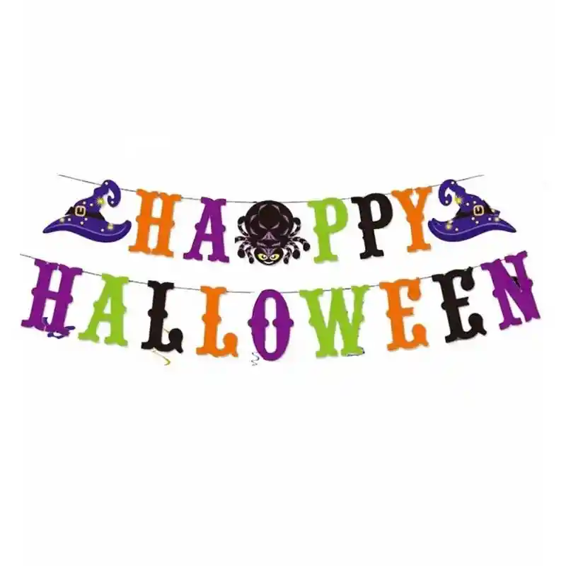 Guirnalda Happy Halloween Decorativa