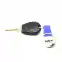 Llavero Azul Kia, Metálico De Lujo