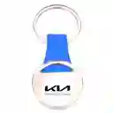 Llavero Azul Kia, Metálico De Lujo