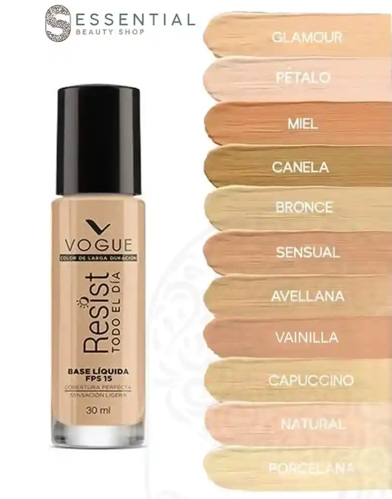 Vogue Base Liquida Resist Tono Glamour