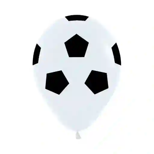 Globos Bombas Latex Redondo Fiesta R-12 X 12 Unidades Fashion Futbol Sempertex
