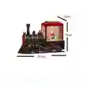 Decoración Navideña Hermoso Tren Musical Lámpara