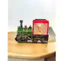 Decoración Navideña Hermoso Tren Musical Lámpara