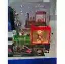 Decoración Navideña Hermoso Tren Musical Lámpara