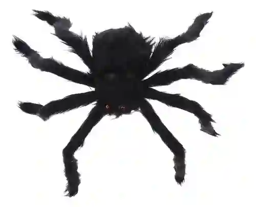 Araña Peluda Mediana Decoracion Halloween
