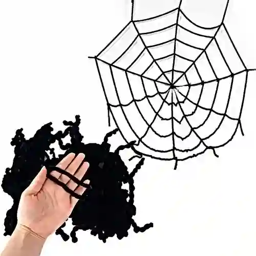 Telaraña De Aros 1.5 Negra