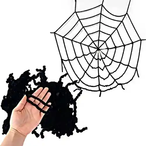 Telaraña De Aros 1.5 Negra