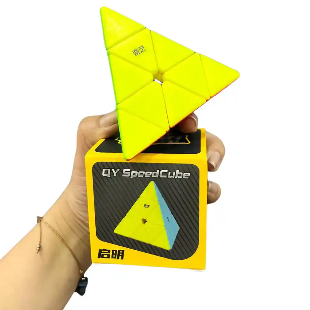 Cubo Piramide Qy Speed Cube Liso