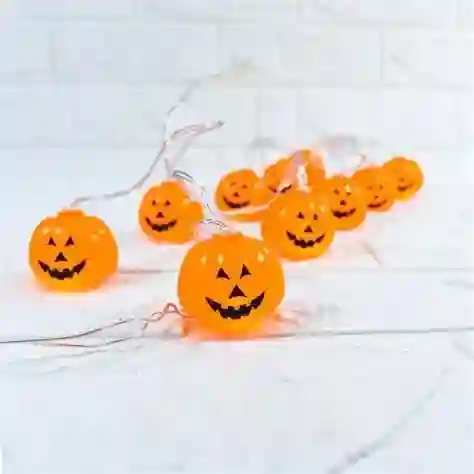 Luces De Calabaza Halloween Extencion