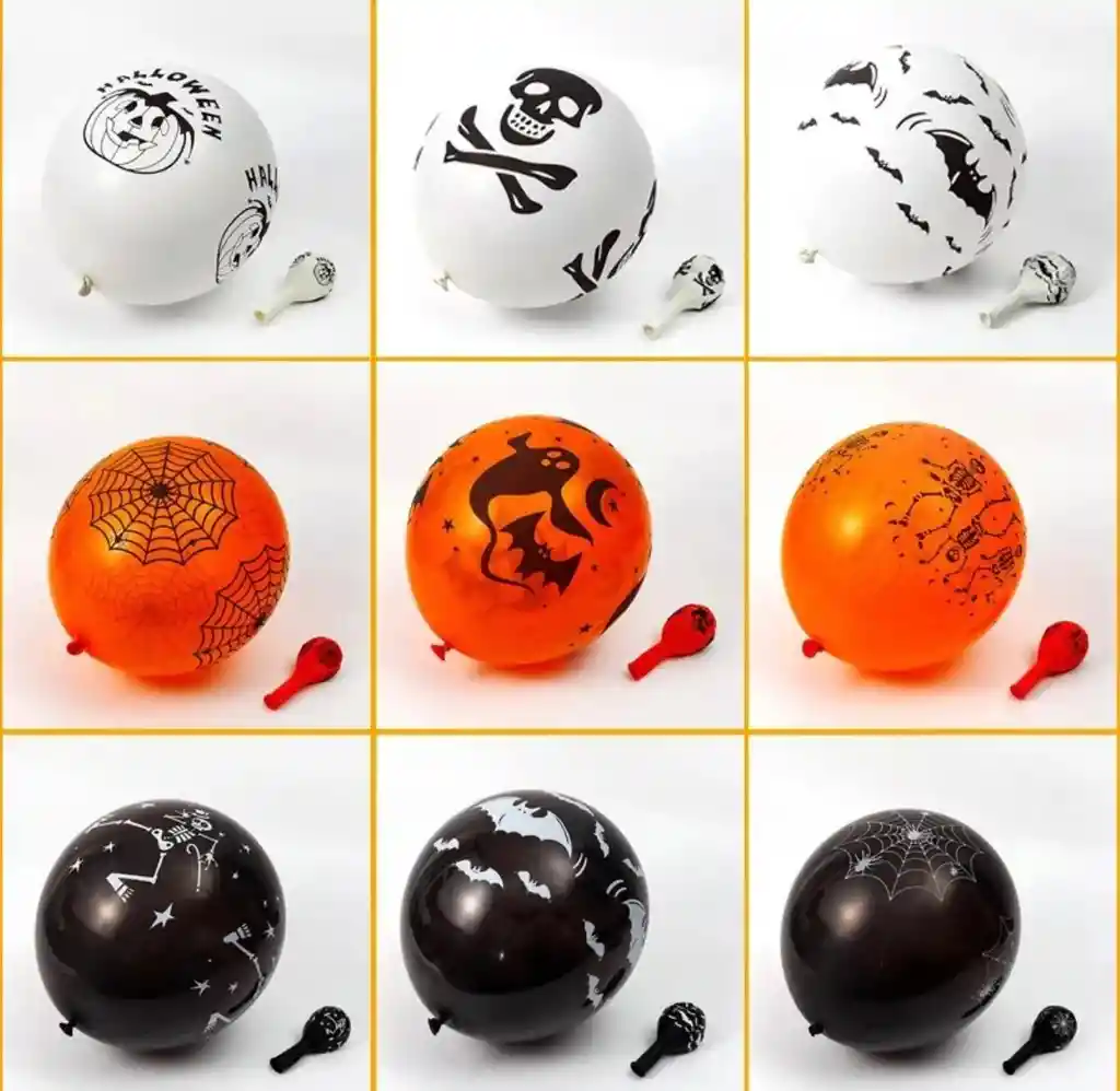 Bombas De Halloween X 12 Unidades Surtida