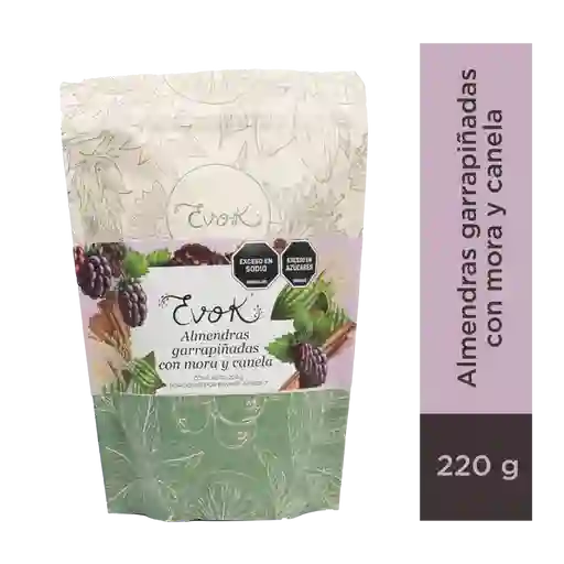 Almendras Garrapiñadas Con Mora Y Canela Por 220 Gramos