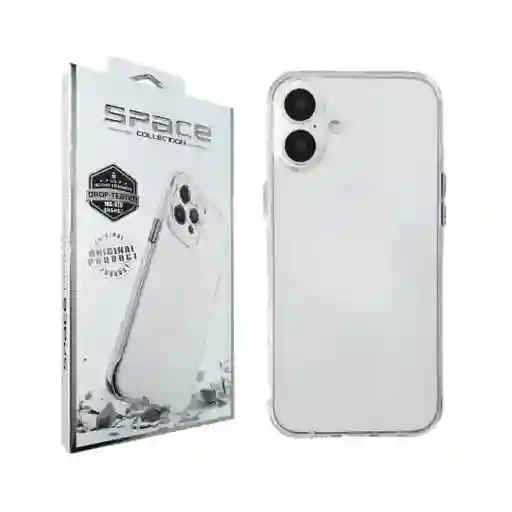 Forro Iphone 16 Transparente Space