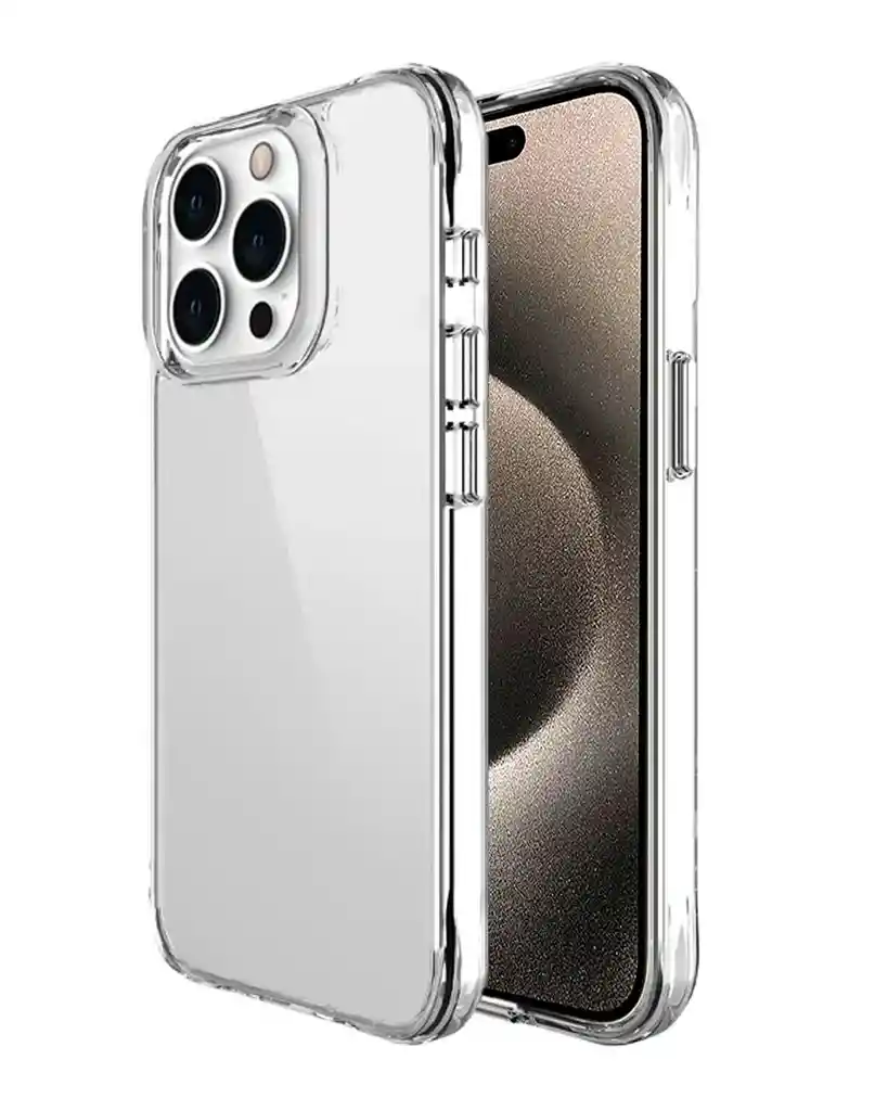 Forro Iphone 15 Pro Transparente Space