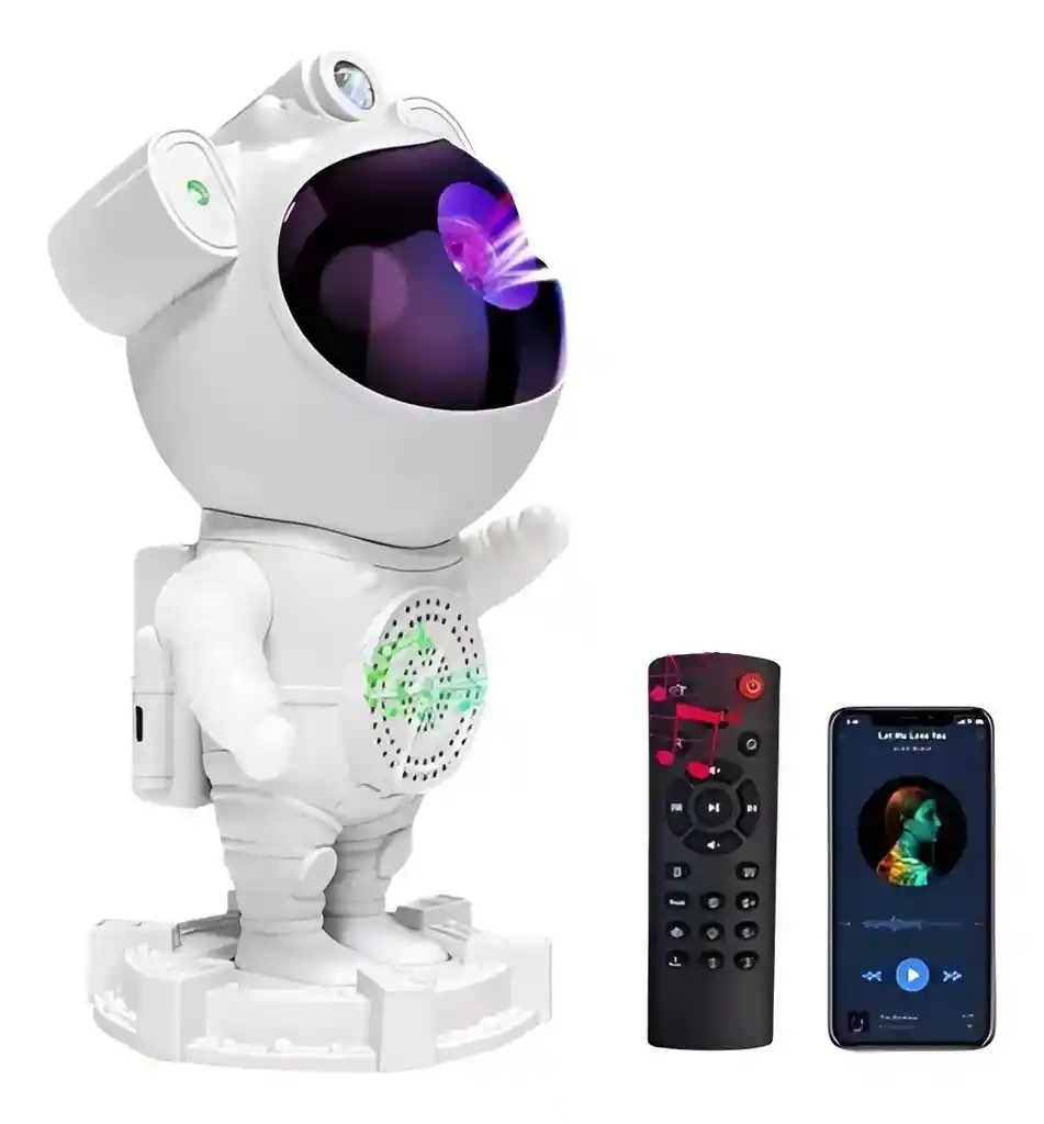Proyector Astronauta Bluetooth