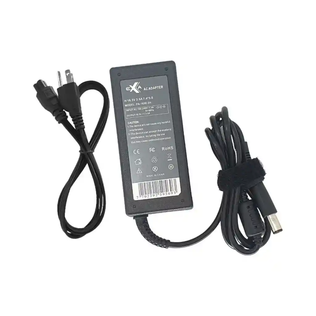 Cargador Hp 18.5v - 3.5a - Punta Azul 7.4*5.0mm