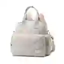 Bolso Pañalera Duohui Gris De Múltiples Compartimientos, Con Correa Para Uso Lateral, De Buena Capacidad De Almacenamiento, Morral En Tela Resistente E Impermeable Para Pañales