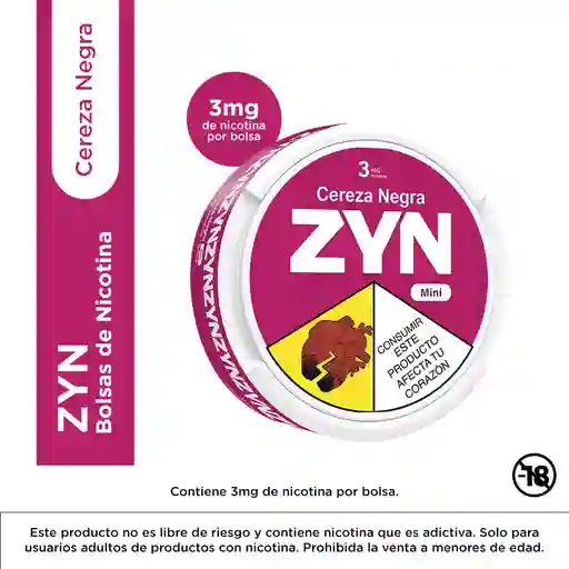 Zyn Pouches Cereza Negra 3mg
