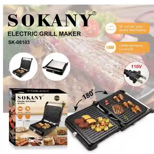 Parrilla Electrica Sokany