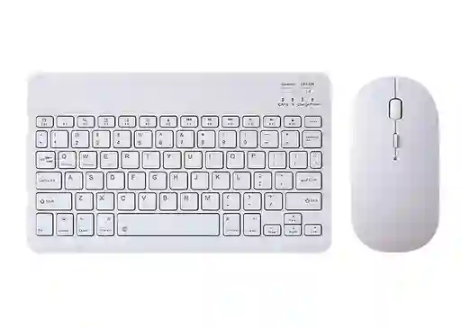 Combo Teclado Y Mouse Bt-030 Blanco