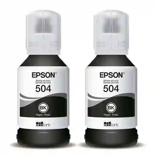 Tinta Epson T504 Original Para Impresoras L4150 L4160 L4260 L6161 L6171 L6191 L6270 L14150 X2 Unidades
