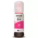 Tinta Epson T504 Magenta Original Para Impresoras L4150 L4160 L4260 L6161 L6171 L6191 L6270 L14150 X1 Unidad