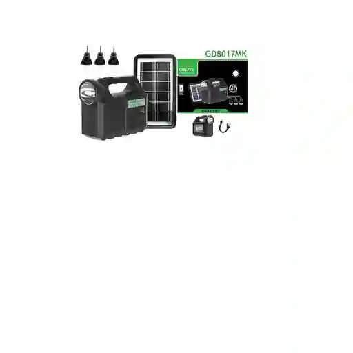 Kit Lampara Solar