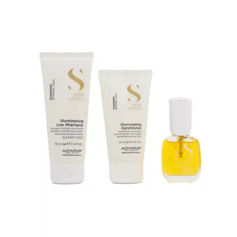 	 Mini Kit Semi Di Lino Diamond Alfaparf Milano