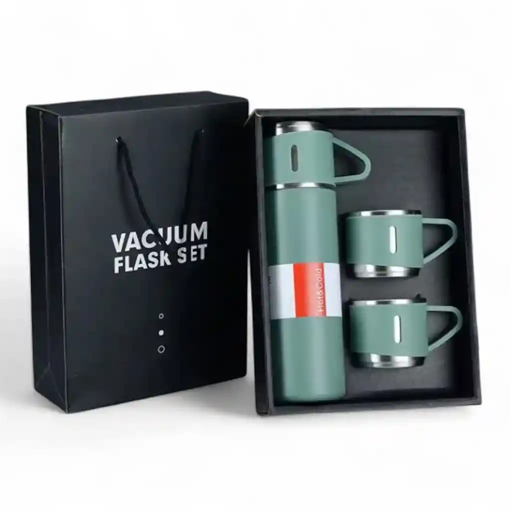 Termo Personal Liquido Caliente Y Frio 500ml Con Vasos