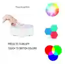 Set De 3 Luces Hexagonal Multicolor Con Control Remoto