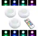 Kit De 3 Bombillas Led Redondas Adhesivas Tipo A