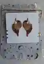 Aretes Alitas, Pavo Reales, Alas De Ángel En Micro Macramé, Café De Sol
