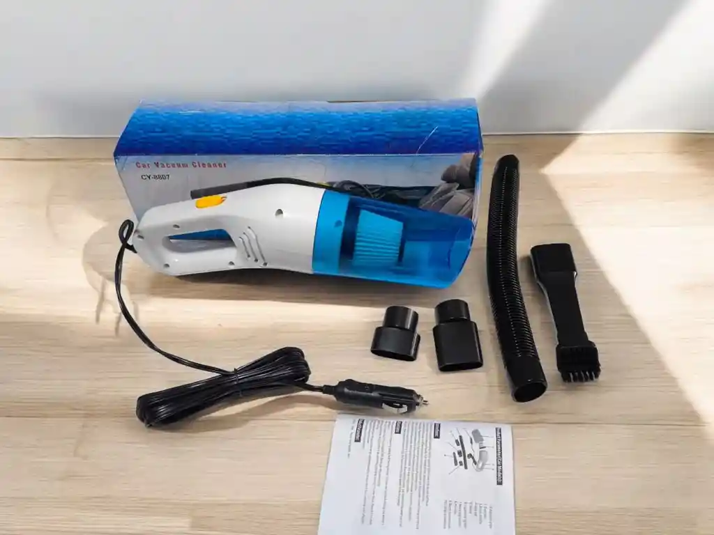 Aspiradora Para Carro Aspiradora De Mano Blanca