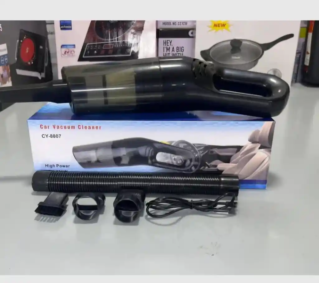 Aspiradora Para Carro Aspiradora De Mano Negro
