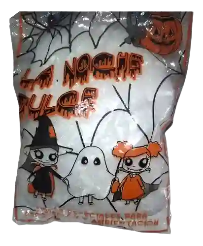 2 Telaraña Blanca Red Algodon Decoracion Halloween +6 Araña