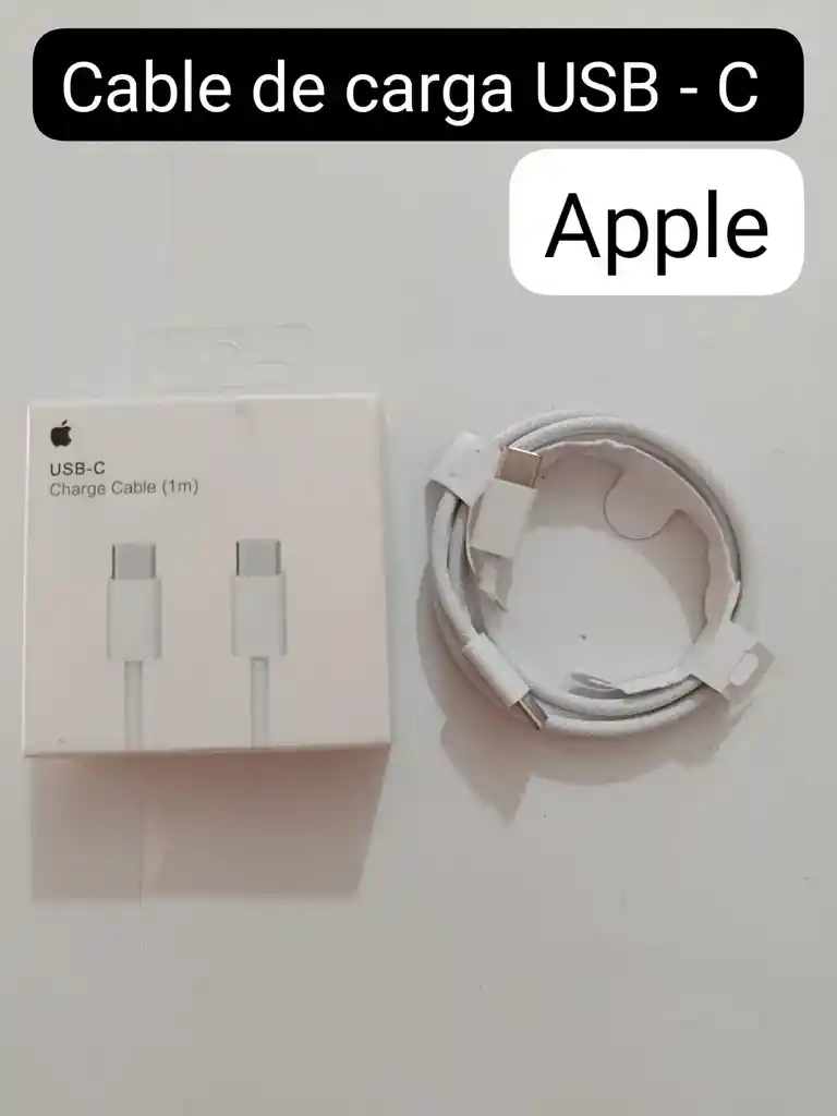 Cable De Carga Usb-c Apple De 1 Metro