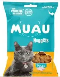 Muau Nuggets Gato Pollo