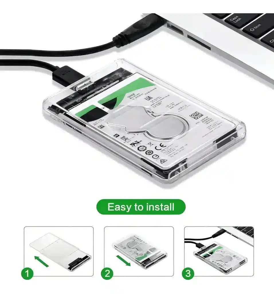 Caja Externa Case Disco Duro 2.5 Sata Usb 3.0