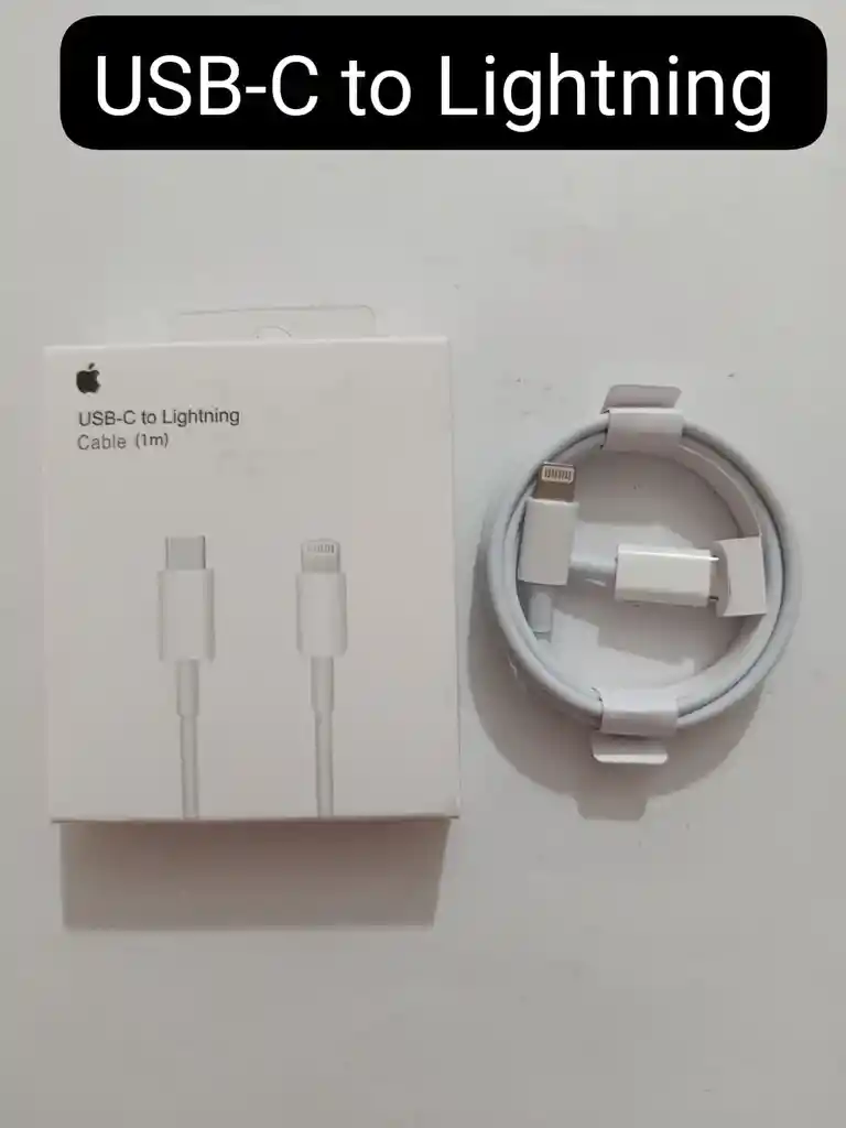 Cable De Carga Usb-c To Lightning De 1 Metro
