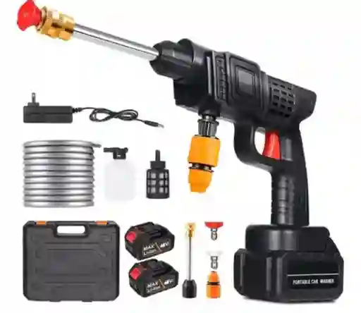 Hidrolavadora Portátil Inalámbrica 2 Baterias 48v Recargable