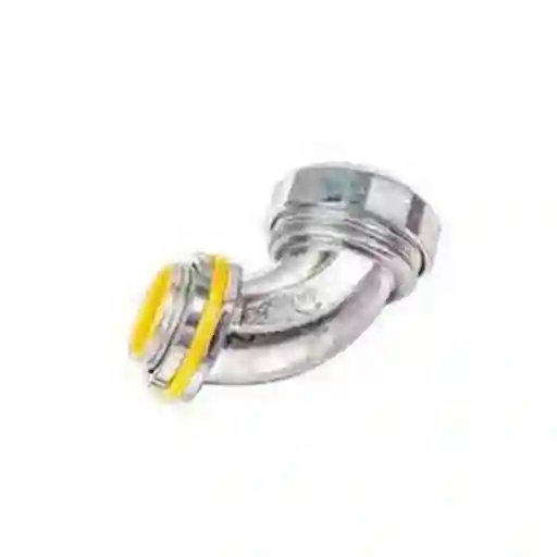 Conector Metálico Liquid Thight Curvo A 90° De 1.1/2" - American Steel