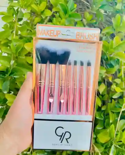 ✨ Set De Brochas De Maquillaje Profesional 7 Piezas ✨