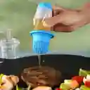 Aceitera En Silicona Con Brocha